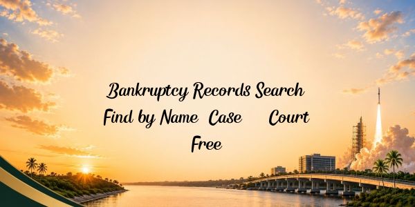 Bankruptcy Records Search: Find by Name, Case # & Court Free