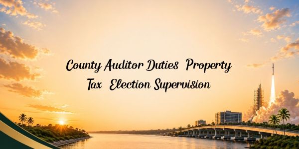 County Auditor Duties: Property Tax, Election Supervision