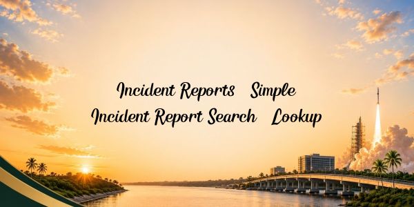 Incident Reports – Simple Incident Report Search & Lookup