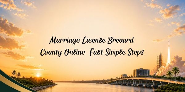 Marriage License Brevard County Online: Fast Simple Steps
