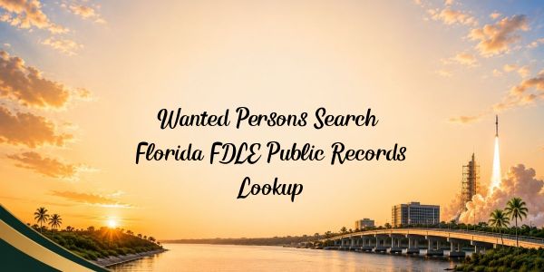 Wanted Persons Search – Florida FDLE Public Records Lookup